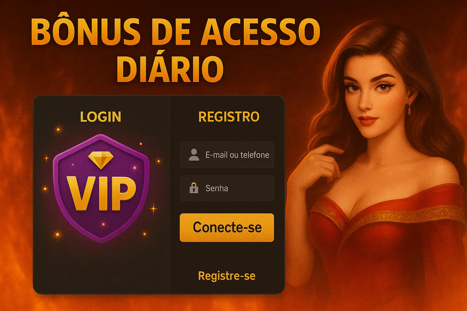 Criar uma nova Conta no plataforma GPRBET
